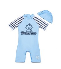 Baby Boys Swimsuit Bathing Suit  Zipper Swimwear with UPF 50+ Sun Protection