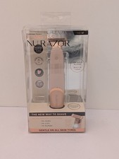 Finishing Touch Flawless Nu Razor 18K Plated W/ Light Rechargeable Ladies Shaver