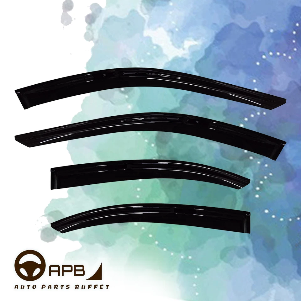 Para Lexus ES ES300 ES330 02-06 Deflector Ventana Viseras Protector Ventilación Protector Intemperie Foto 2 de 4