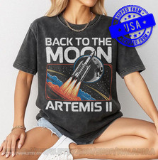 Vintage Artemis II Back To The Moon Shirt