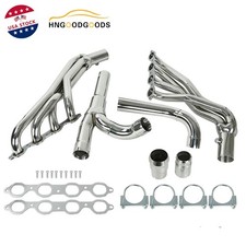 Stainless Car Exhaust Exhaust Headers Y Pipe For Chevy Gmc 2014-2017 5.3l 6.2l