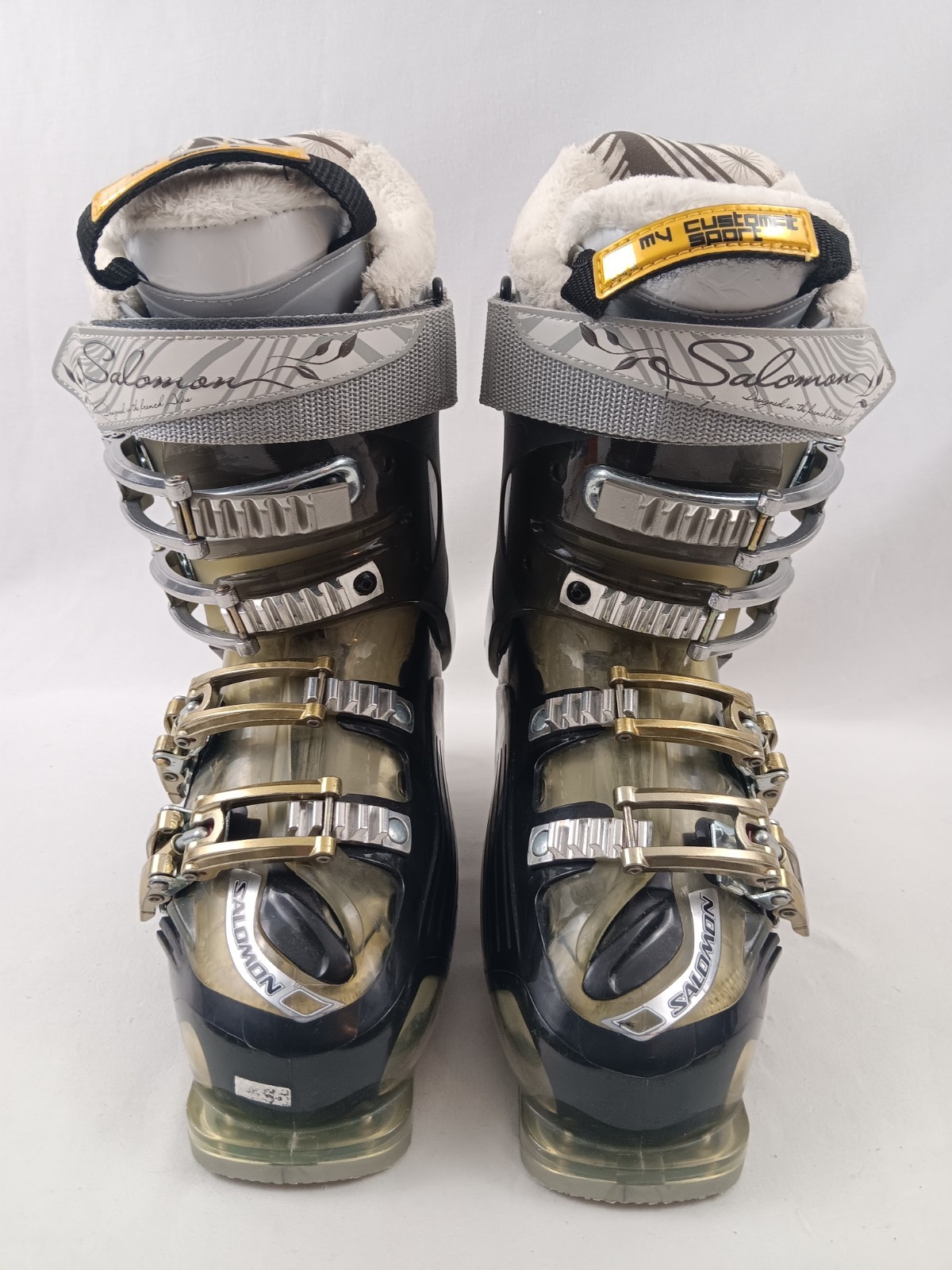 Scarponi da sci Salomon Energyzer 85 donna Mondo 23 US 5 nero grigio chiaro