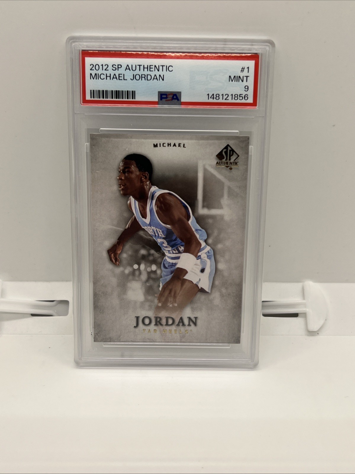 2012 Upper Deck SP Authentic #1 Michael Jordan front