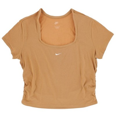 トップス NTRUL CLASSIC KNIT SHIRT Nike Sportswear Chill Knit Shirt, Women's Square Neck Top FZ7990