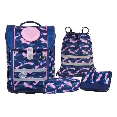 MCNEILL PERFECTO DENIM SET SCHULRUCKSACK SCHULRANZEN RANZEN SET NEU