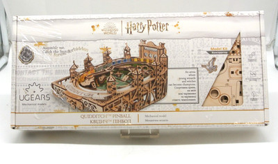 Ugears Harry Potter Quidditch Pinball Holzpuzzle UKR ENG *neu* OVP *HÄNDLER*