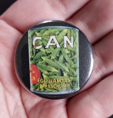 CAN ~ Ege Bamyasi Okraschoten ~ Album Cover Band Music Pin Badge Pinback Button