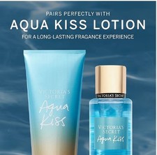 Victoria's Secret Aqua Kiss 8.4 oz Body Mist and Lotion Set