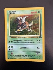 1999 Pokemon Pinsir 9/64 Jungle Unlimited Holo Rare WOTC English Vintage LP on eBay