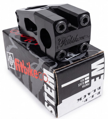 パーツ Fitbikeco Fit D.L.D stem FITBIKECO DLD STEM BLACK FRONT LOAD BMX VINTAGE NEW NOS FIT BIKE