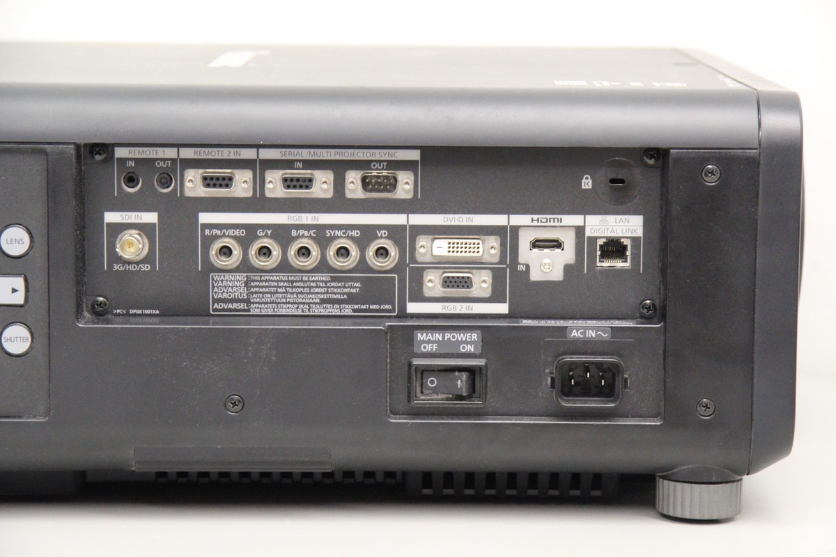 Panasonic PT-RZ970 LASER WUXGA Projector PT-RZ970LB 26K Hours No