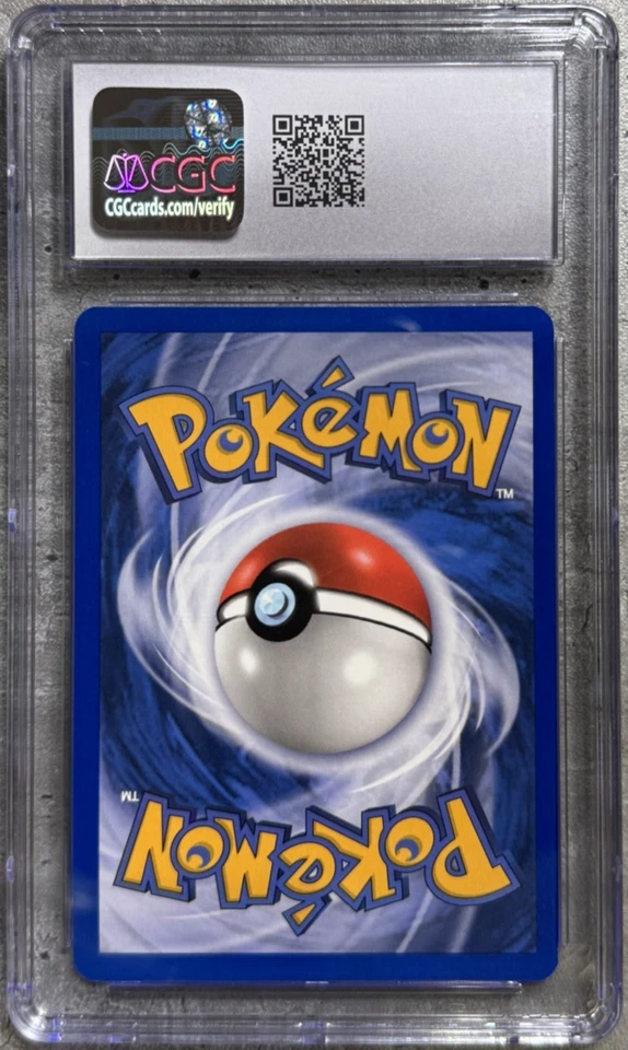 Pokemon Card Larvitar CGC 10 Gem Mint, EX Team Rocket Returns 63/109, 2004 (1) - Image 2 of 4