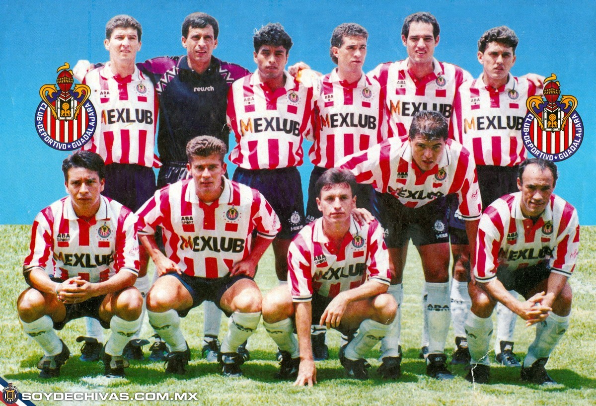 Chivas de Guadalajara Jersey Aba Sport Season 1994 XL #58 GALINDO Match Worn