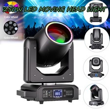 LED Beam 250W Rotation 18Prism GOBO Moving Head Light Stage Light DMX Effect