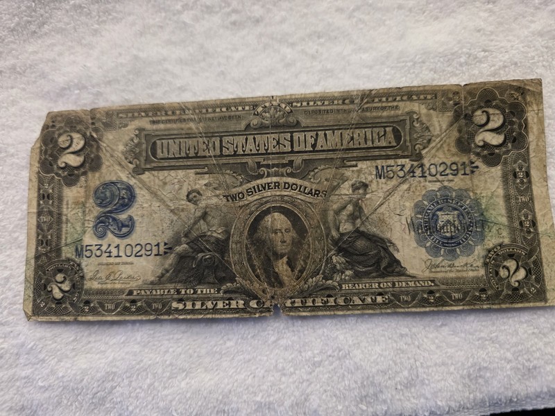 $2 1899 Silver Certificate ** Rare!!!!