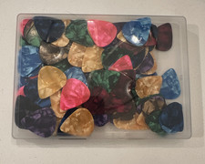148 Guitar Picks Assorted Colors Brand New Bulk Lot Musician Guitar Pick Set