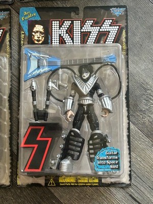 KISS McFarlane Ultra Figure 4pc Set ACE FREHLEY BLACK ROCKETS