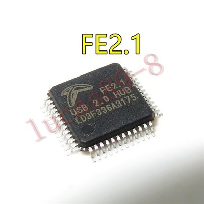 2PCS FE2.I USB 2.0 HUB FE2.1 LQFP48 IC Chip *tm