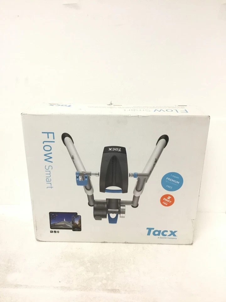 NEW Garmin Tacx Flow Smart Trainer T2240 Bluetooth ANT 800W 6% Slope FREE SHIP - Immagine 2 di 4