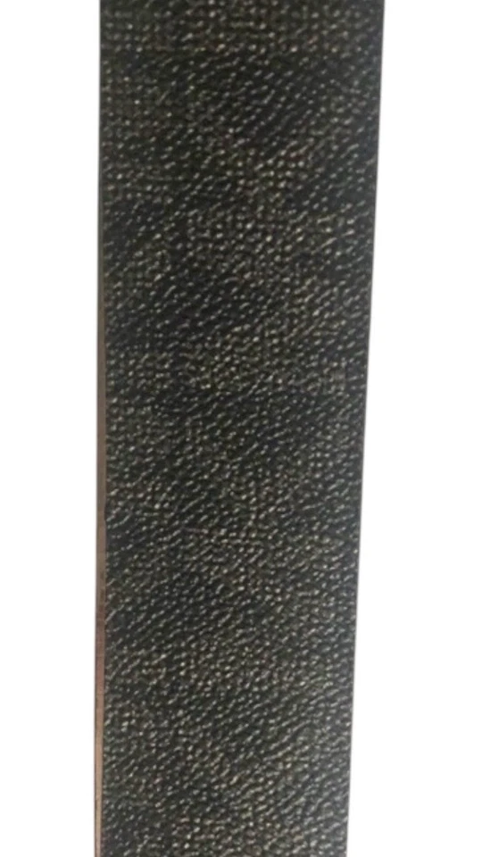 Cinturón negro para mujer Michael Kors plateado MK HEBILLA talla grande Foto 4 de 4