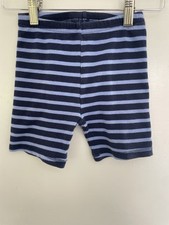 Carter's Toddler Boy Striped 100 Cotton Elastic Waist Pull On PJ Shorts Navy 5T