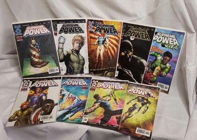 SUPREME POWER 1-17 MARVEL MAX COMIC SET MAX COMICS 2003 VG++
