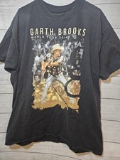 Garth Brooks World Tour 2014 - 2015 Concert T-Shirt-Size XL-Black, Country Music