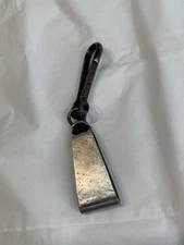 Antique Art Deco Silver Plate  Chatelaine Belt Slide Hook USA