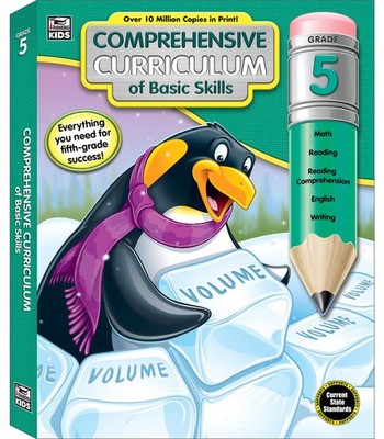 Carson Dellosa Comprehensive Curriculum of Basic Skills 5th Grade Workbooks ...