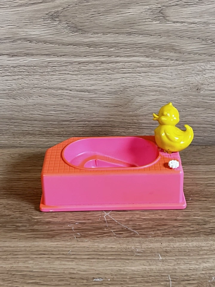 Barbie Baby Sister Kelly 1995 Mattel Bathtime Divertida Bañera Foto 2 de 4