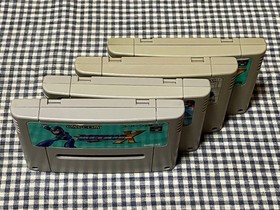 Mega Man X, X2, X3 & 7 Super Famicom SFC Cartridge Lot of 4 Tested Works Japan