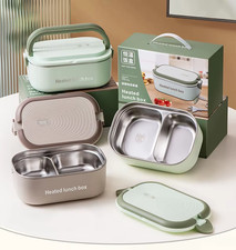 220V Lunch Box Elettrico In Acciaio Inox Riscaldabile  18W