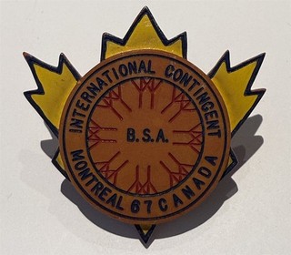NEAL SLIDE 1967 Worlds Fair International Contingent Canada Boy Scout XJ3