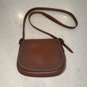 Coach 1941 Saddle Bag Glovetanned Leather Purse Oxblood 20115 Coach 1941 Saddle Bag Glovetanned Leather Purse Oxblood 20115