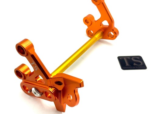 Supporto pedana alluminio CNC personalizzato montaggio Surron - Foto 10 di 32
