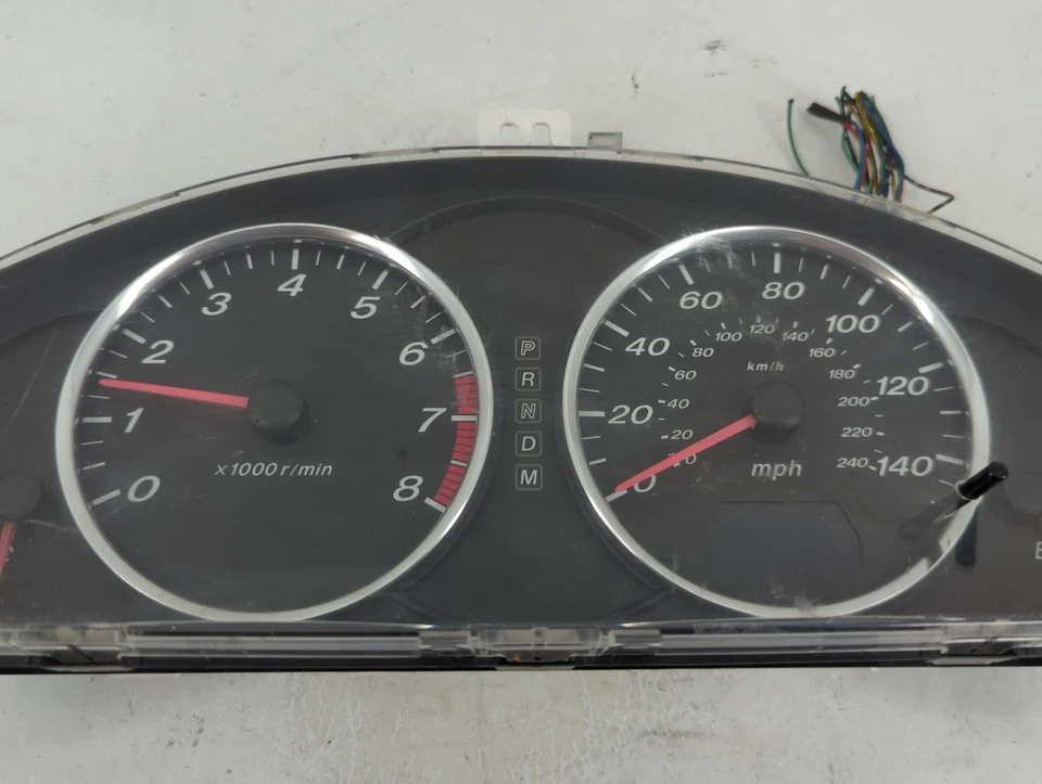 Mazda 2007 6 velocímetros cuadro de instrumentos indicadores BAFID Foto 3 de 4
