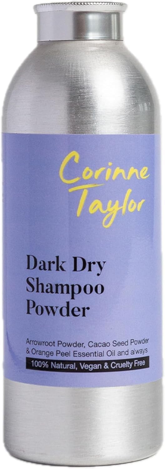 Dry Shampoo Powder for Brunette & Dark Hair 85g Volumising Oil Absorbing - Image 2