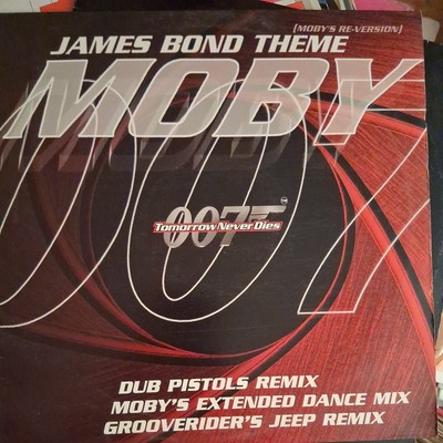 Moby James Bond theme 1997 tomorrow never dies LP