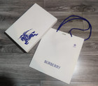 Authentic Burberry empty White Box with paper bag and tissues 35*24*5.5 cm