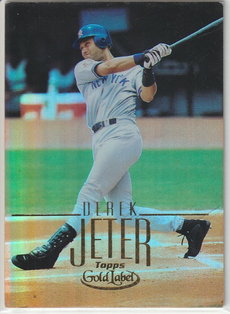 2002 Topps Gold Label - Derek Jeter #2 HOF Yankees