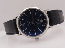 IWC PORTOFINO MOON PHASES AUTOMATIC IW4590 WITH PAPERS LIMITED EDITION WATCH 7