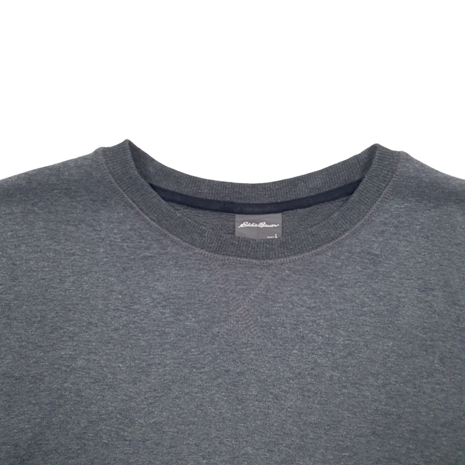 EDDIE BAUER Crewneck Cotton Blend Jumper Sweatshirt Mens L image 2