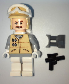 LEGO Star Wars Hoth Rebel Troopers + Officer & Zev Senesca (Set 8083) Minifigure