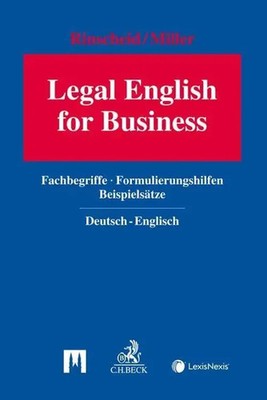 Legal English for Business | Fachbegriffe, Formulierungshilfen, Beispielsätze