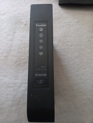 ARRIS Frontier NVG443B Dual Band Wi-Fi DSL Modem Router Nk Power Cord