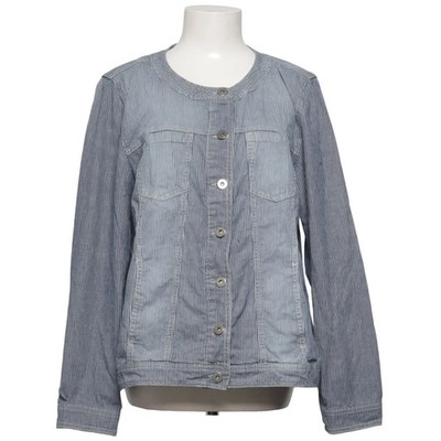 Via Appia, Jeansjacke, Damen, Größe: 44, Blau, Baumwolle/Elasthan, Streifen #1RW