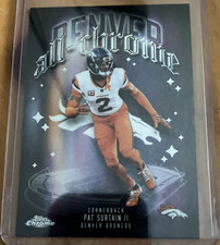 Topps 2025 Chrome All-Chrome Insert Pat Surtain II Denver Broncos ACT-18