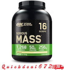 High Calorie Mass Gainer Protein Powder Vanilla 2.73kg Creatine Vitamins 14.10 per kilo