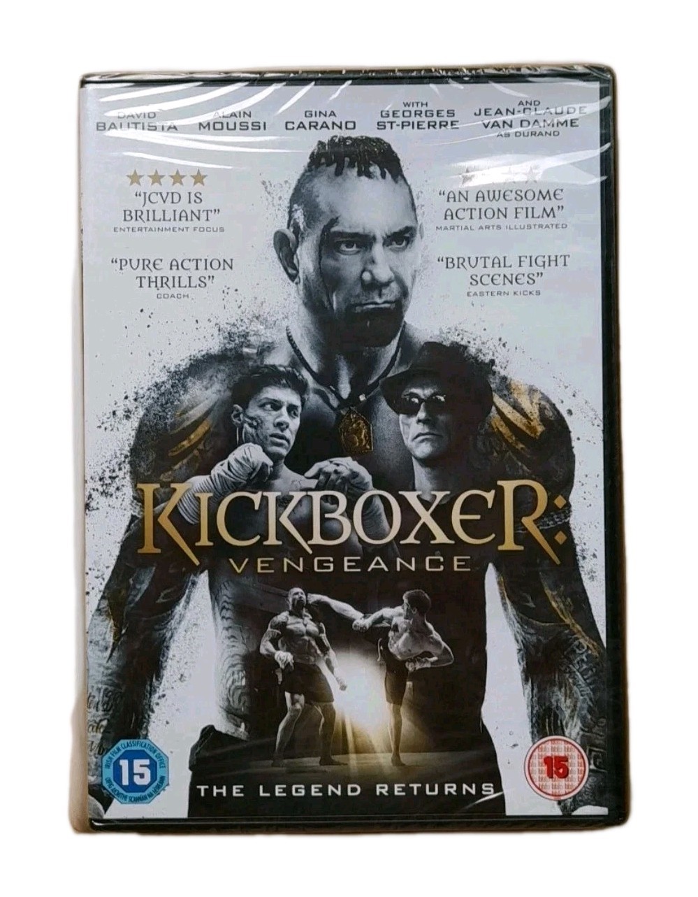 Kickboxer Vengeance DVD Jean-Claude Van Damme 2016 Action Sport - New & Sealed