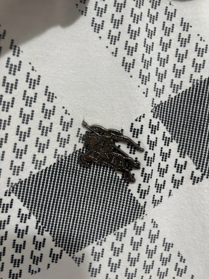 博柏利男式 Polo 衫,尺寸 M — 第 3/4 张图片